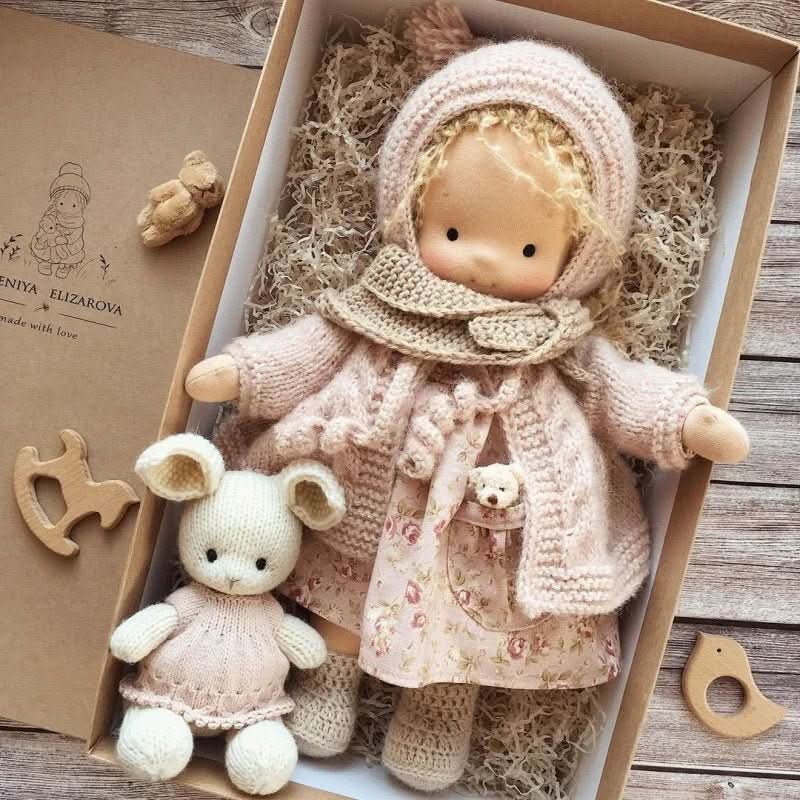 Crafted Cotton Playmate Doll for Imaginative Adventures