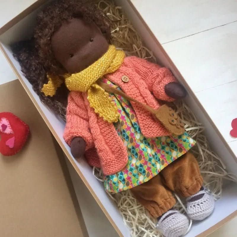 Crafted Cotton Playmate Doll for Imaginative Adventures