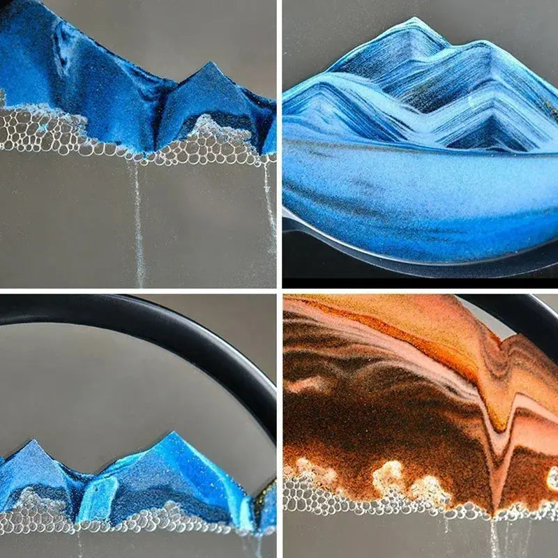 Calming Sand Art – A Peaceful Escape for Your Mind
