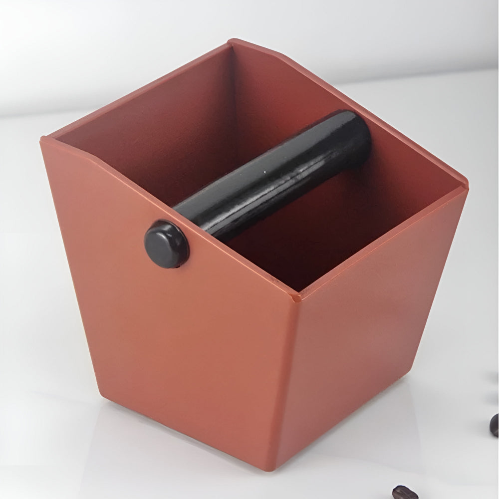 Coffee Grounds Disposal Bin with Non-Slip Design – Espresso Knock Box