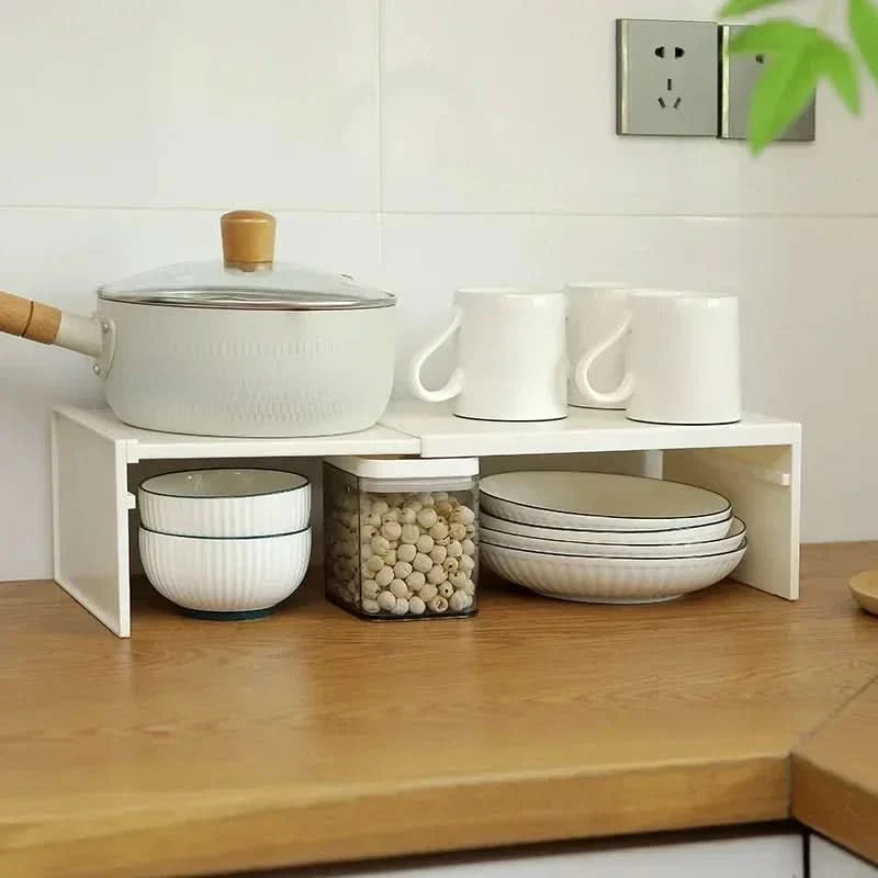 Expandable Kitchen Storage Organizer by ORGASPACE