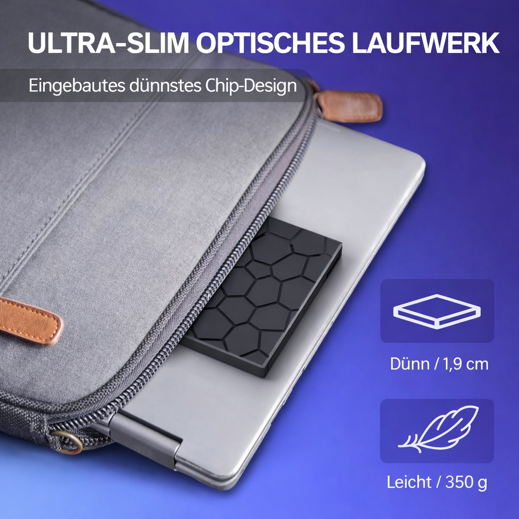 External Drive | Plug and Play No Driver Needed | USB C Hub with SD Card Reader