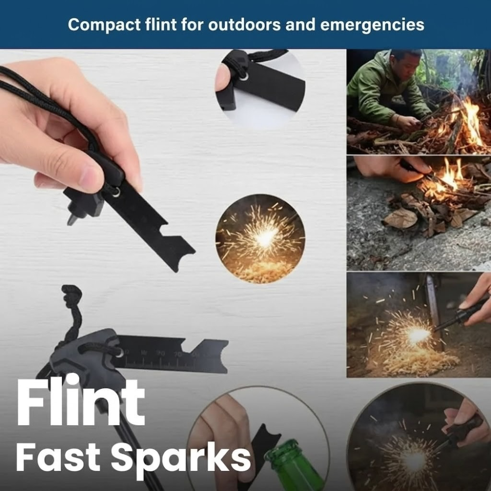 Outdoor Adventure and Emergency Gear Set – Survival Essentials Kit