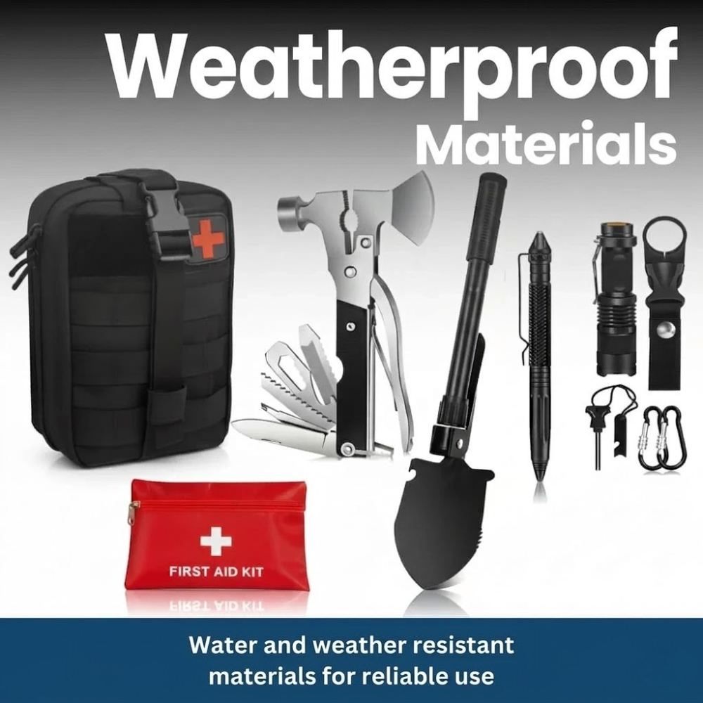 Outdoor Adventure and Emergency Gear Set – Survival Essentials Kit