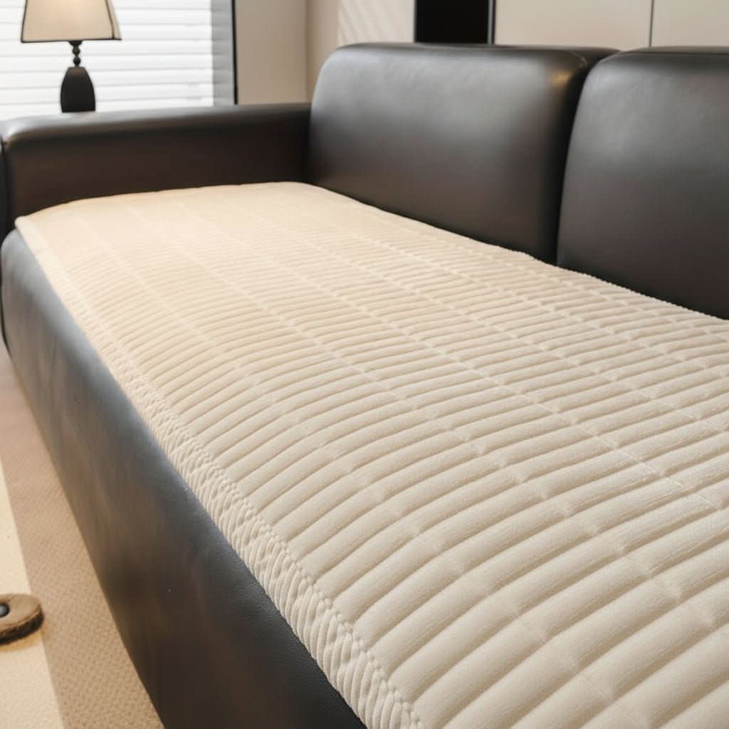 Microfiber Quilted Sofa Cover for Comfort and Protection
