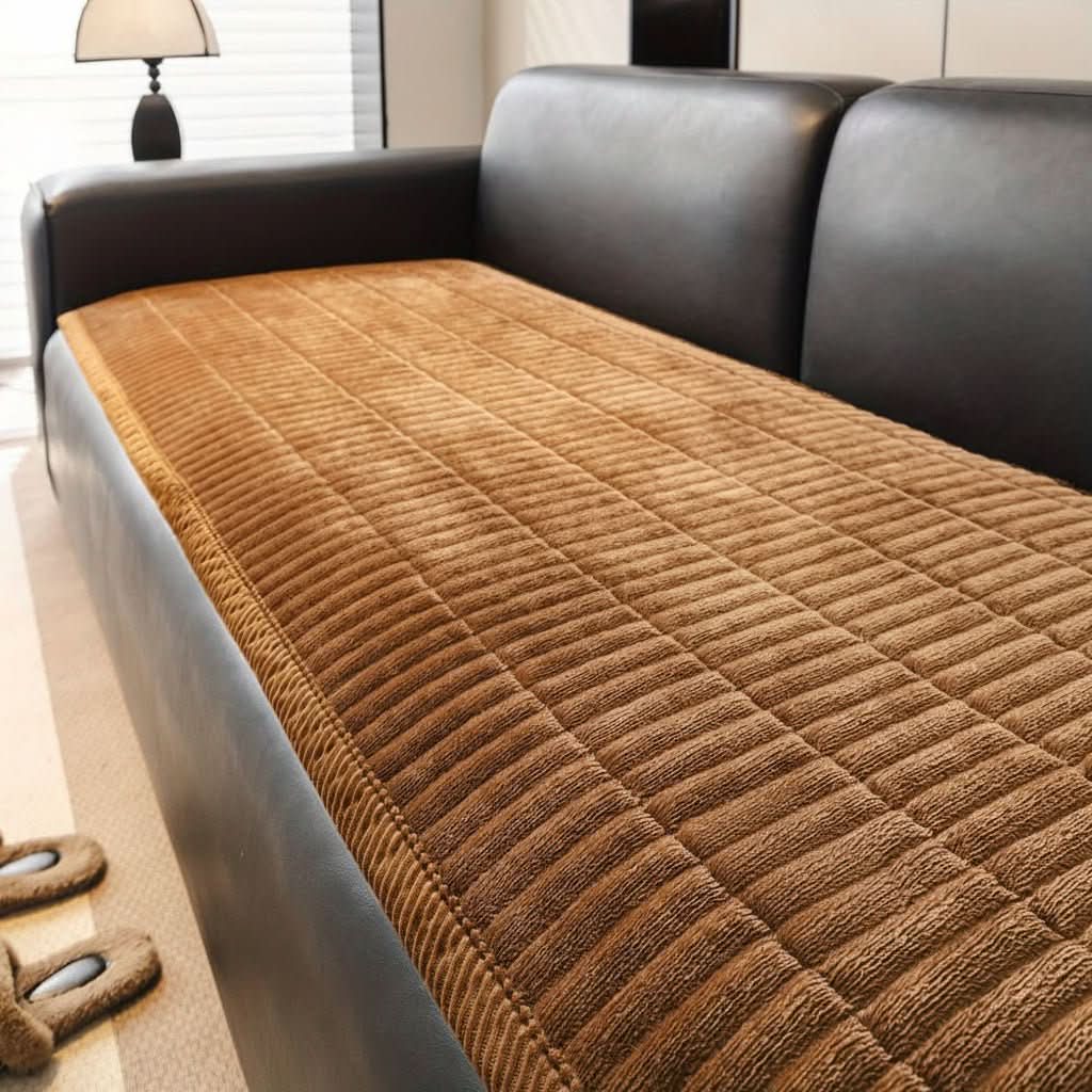 Microfiber Quilted Sofa Cover for Comfort and Protection