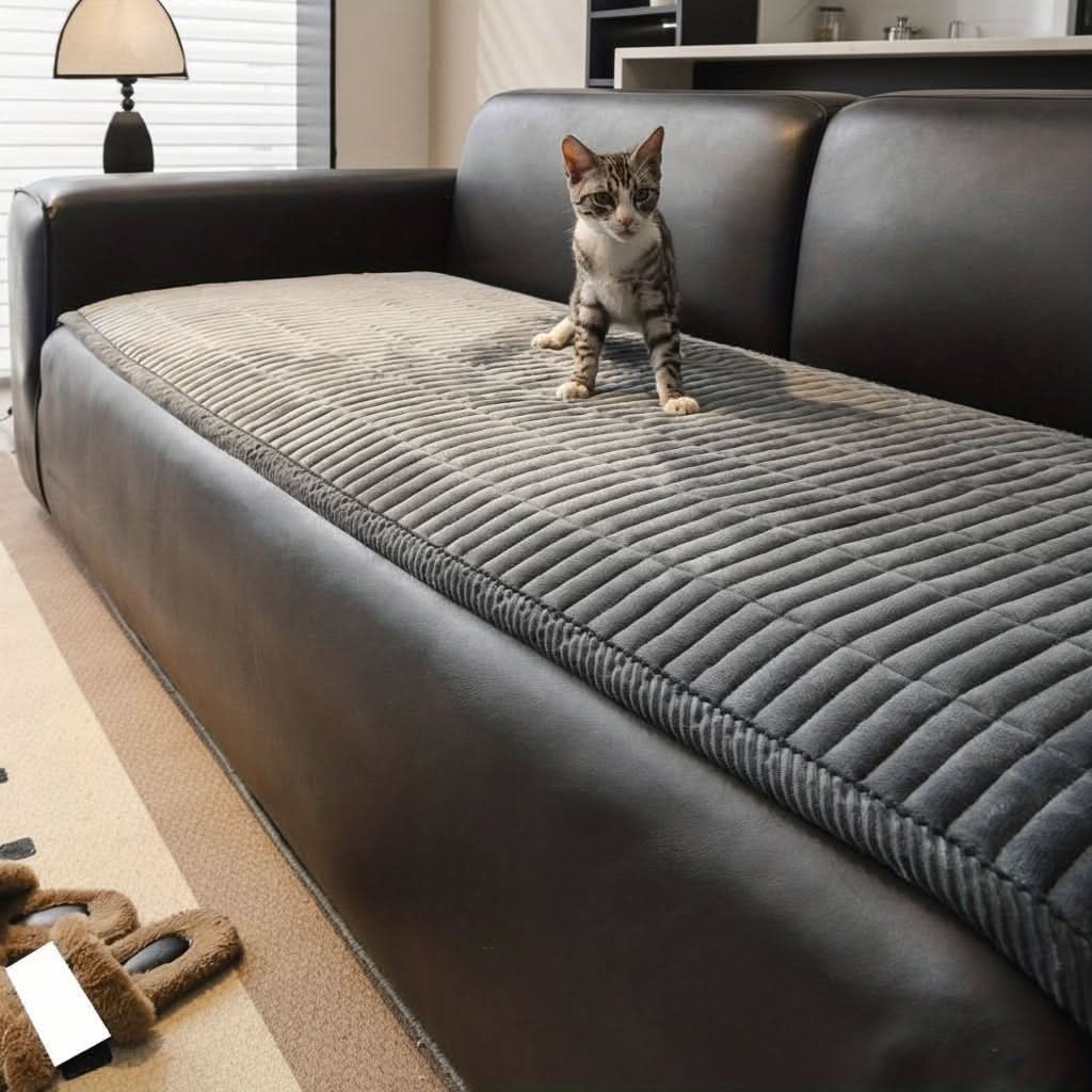Microfiber Quilted Sofa Cover for Comfort and Protection