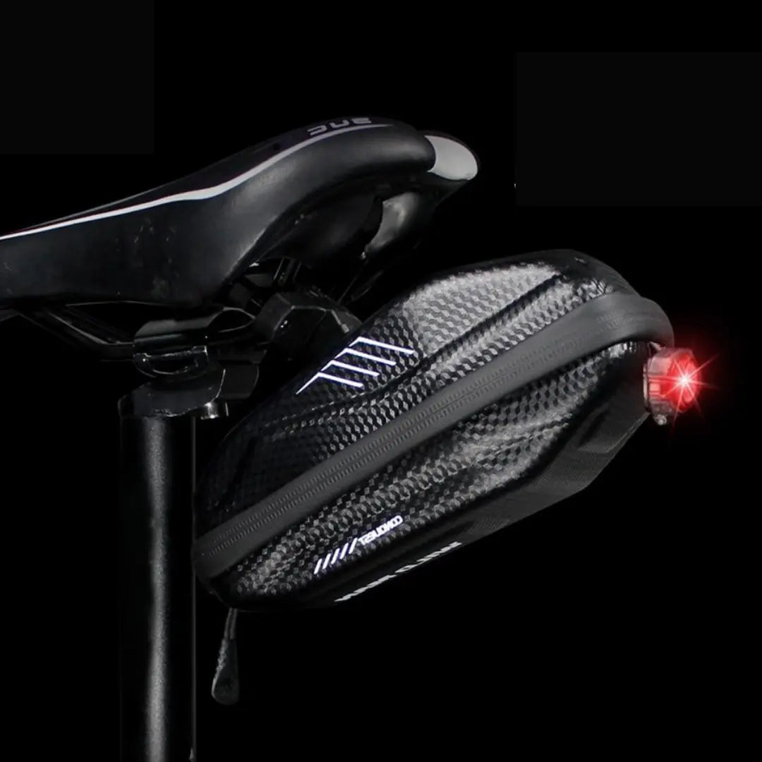 Waterproof Hard Case Bicycle Saddlebag with Quick Release Mechanism