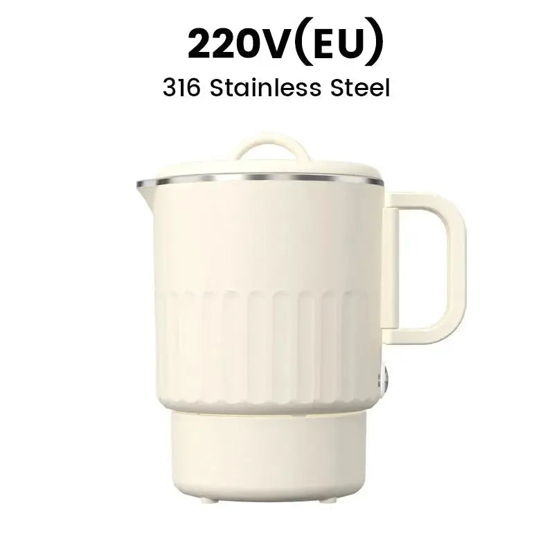 Compact Electric Kettle for Travel – Foldable Design
