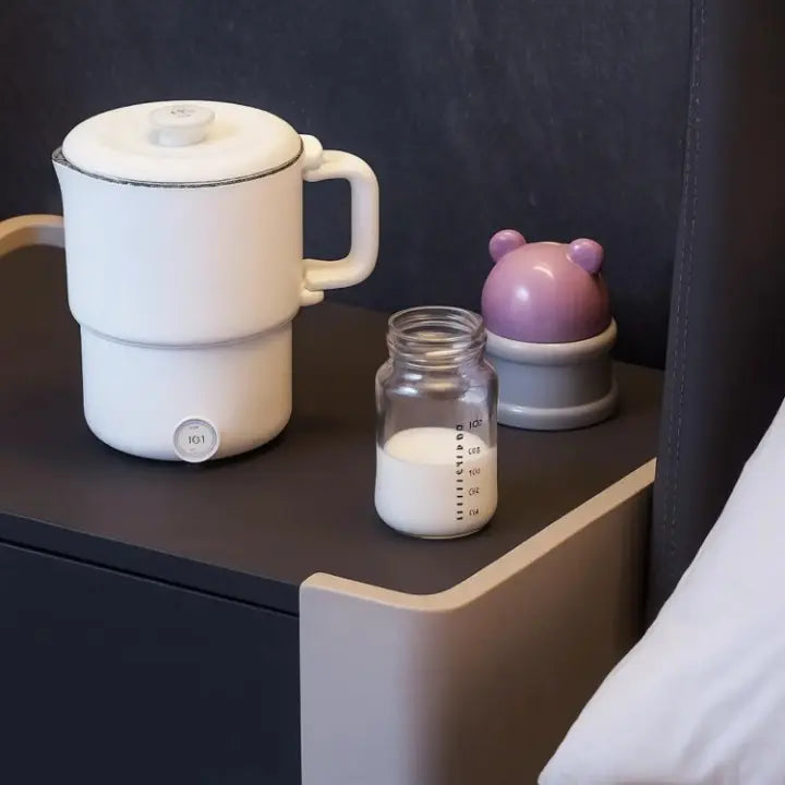 Compact Electric Kettle for Travel – Foldable Design