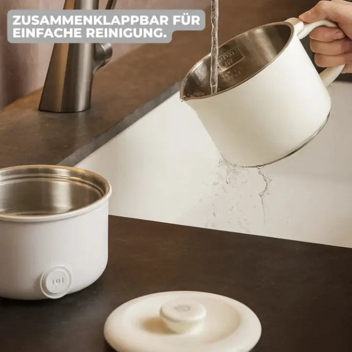 Compact Electric Kettle for Travel – Foldable Design