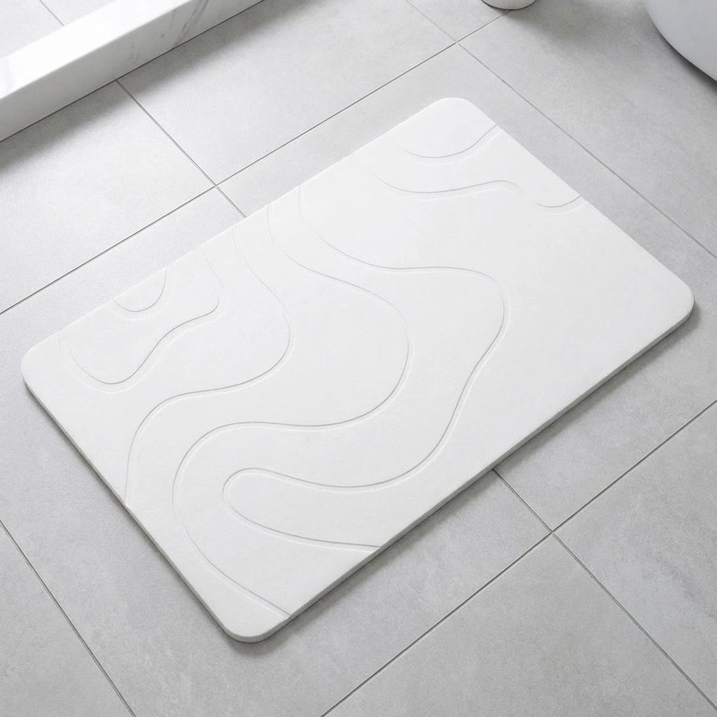 Quick-Dry Eco-Friendly Bathroom Mat for Safe, Stylish Spaces
