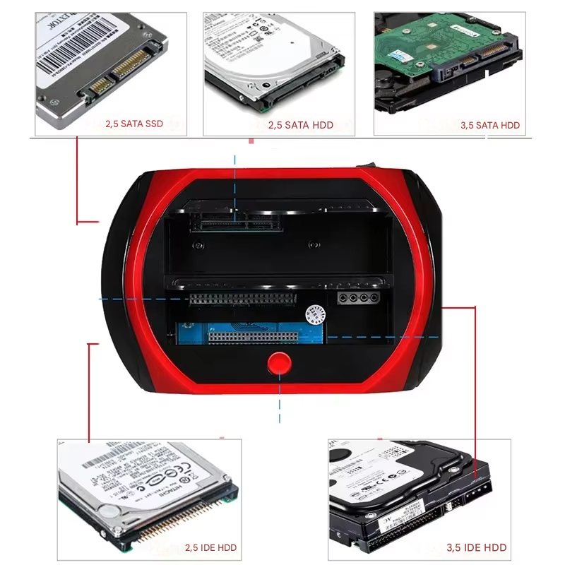 Multi-Function Hard Drive Docking Station | Universal IDE & SATA Hub