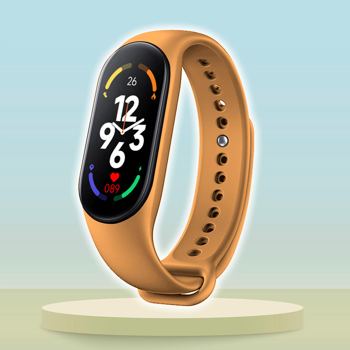 Kids' Fitness Watch with Silicone Band | Step Counter & Heart Rate | Bluetooth 4.0