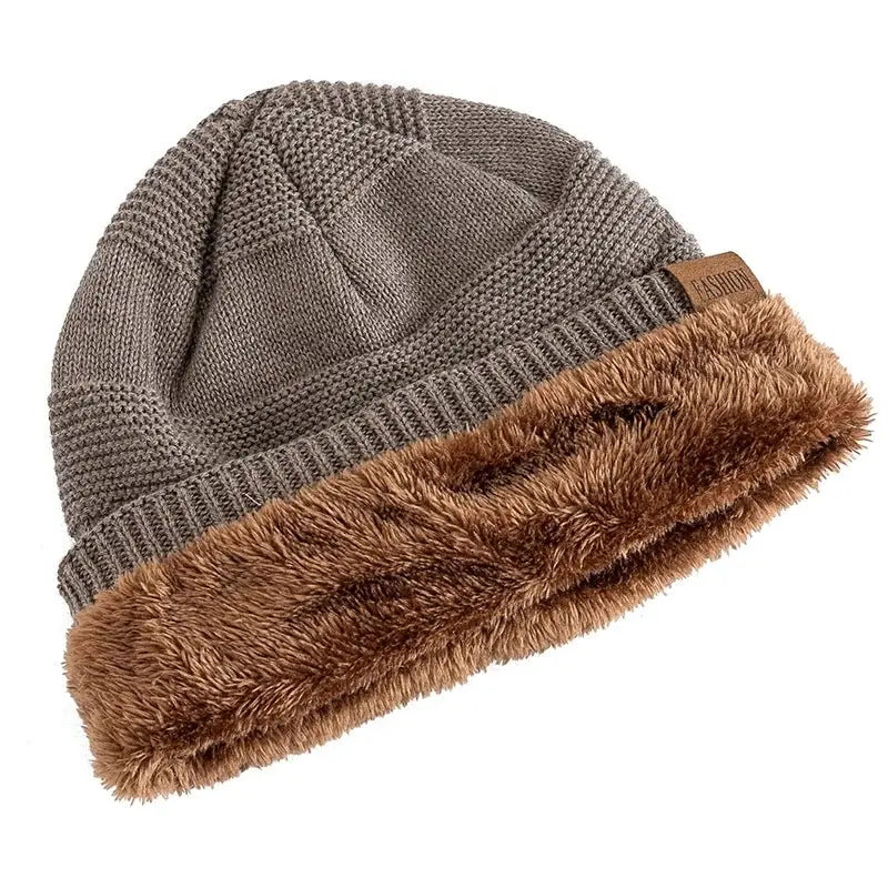 Winter Beanie with Fleece Lining – Available in Five Colors