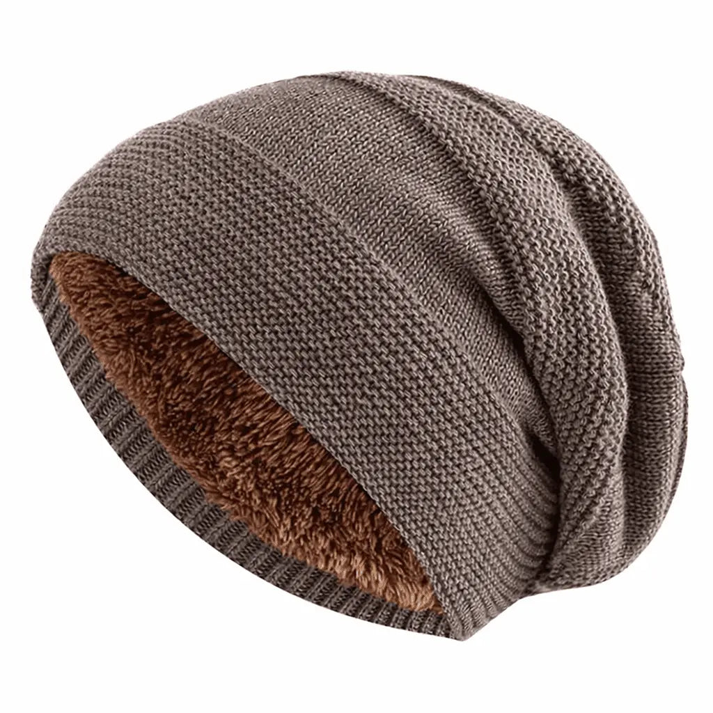 Winter Beanie with Fleece Lining – Available in Five Colors