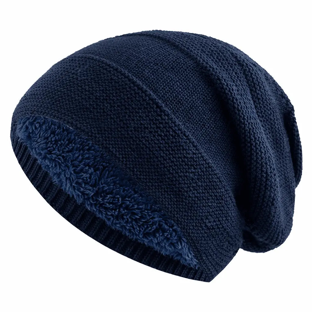 Winter Beanie with Fleece Lining – Available in Five Colors