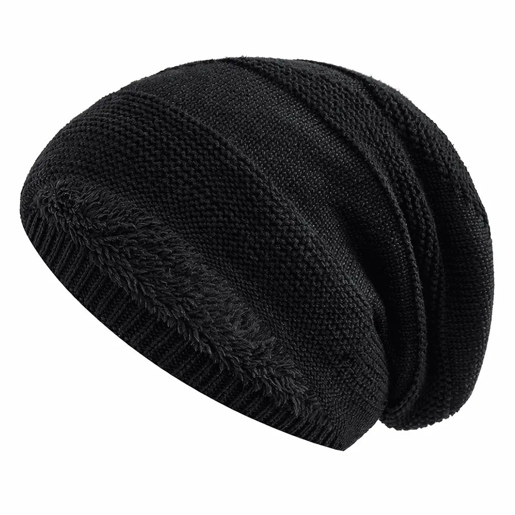 Winter Beanie with Fleece Lining – Available in Five Colors