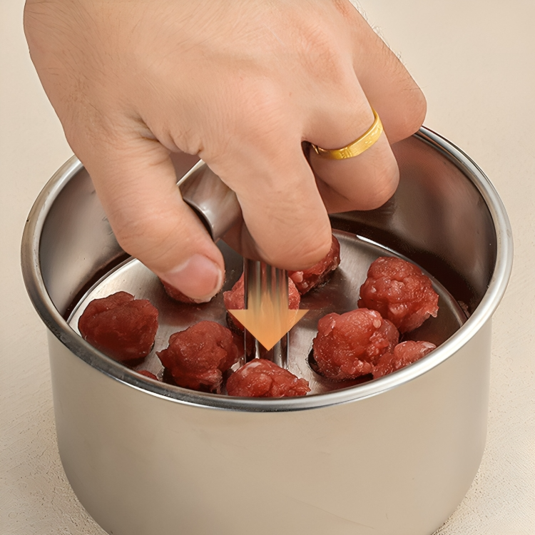 Meatballs Maker – Uniform Size Stainless Steel Kitchen Tool
