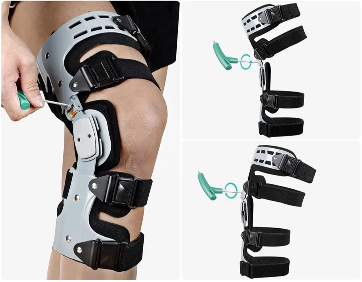 KneeGuard Adjustable Support Brace for Enhanced Mobility