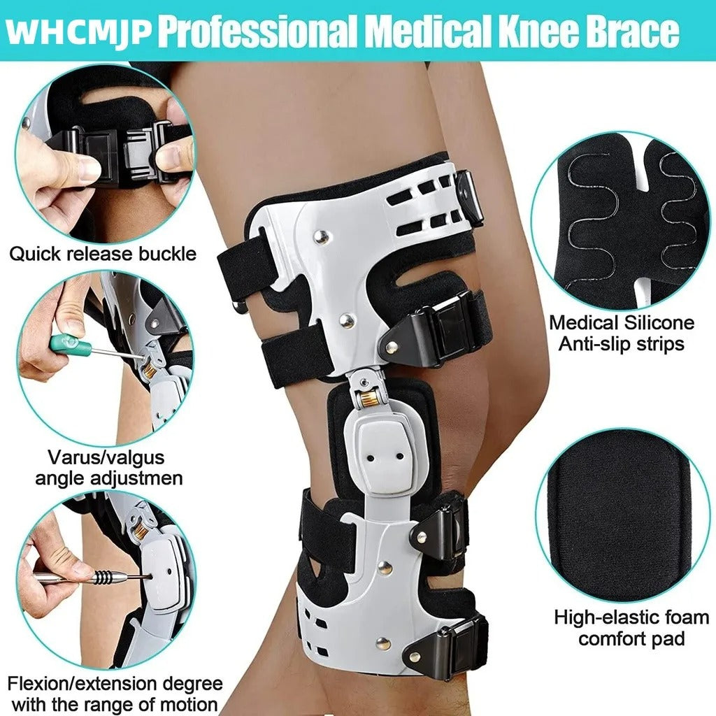 KneeGuard Adjustable Support Brace for Enhanced Mobility