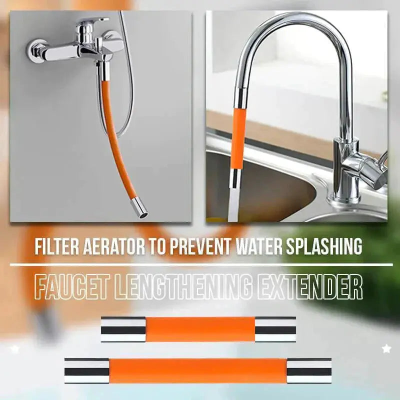 Rotating Faucet Attachment – Flexible Design for Splash-Free Rinsing