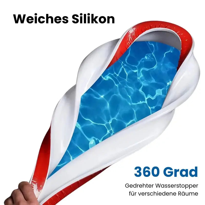 Self-Adhesive Silicone Shower Water Seal – Bathroom Threshold Strip for Wet-Dry Division