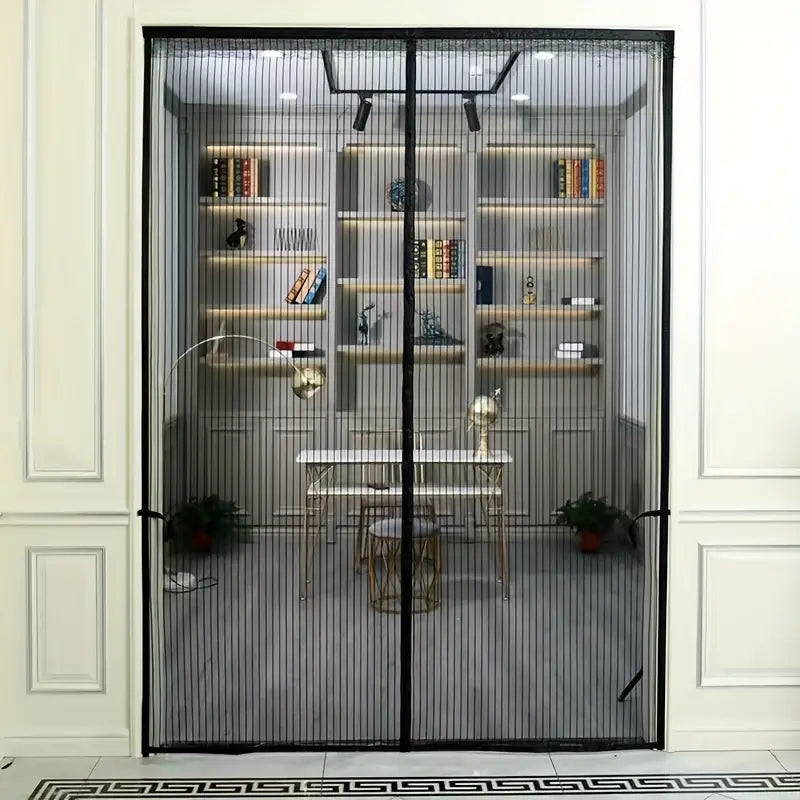 Magnetic Fly Screen Door | Self-Closing | No Drilling Needed | Airlock