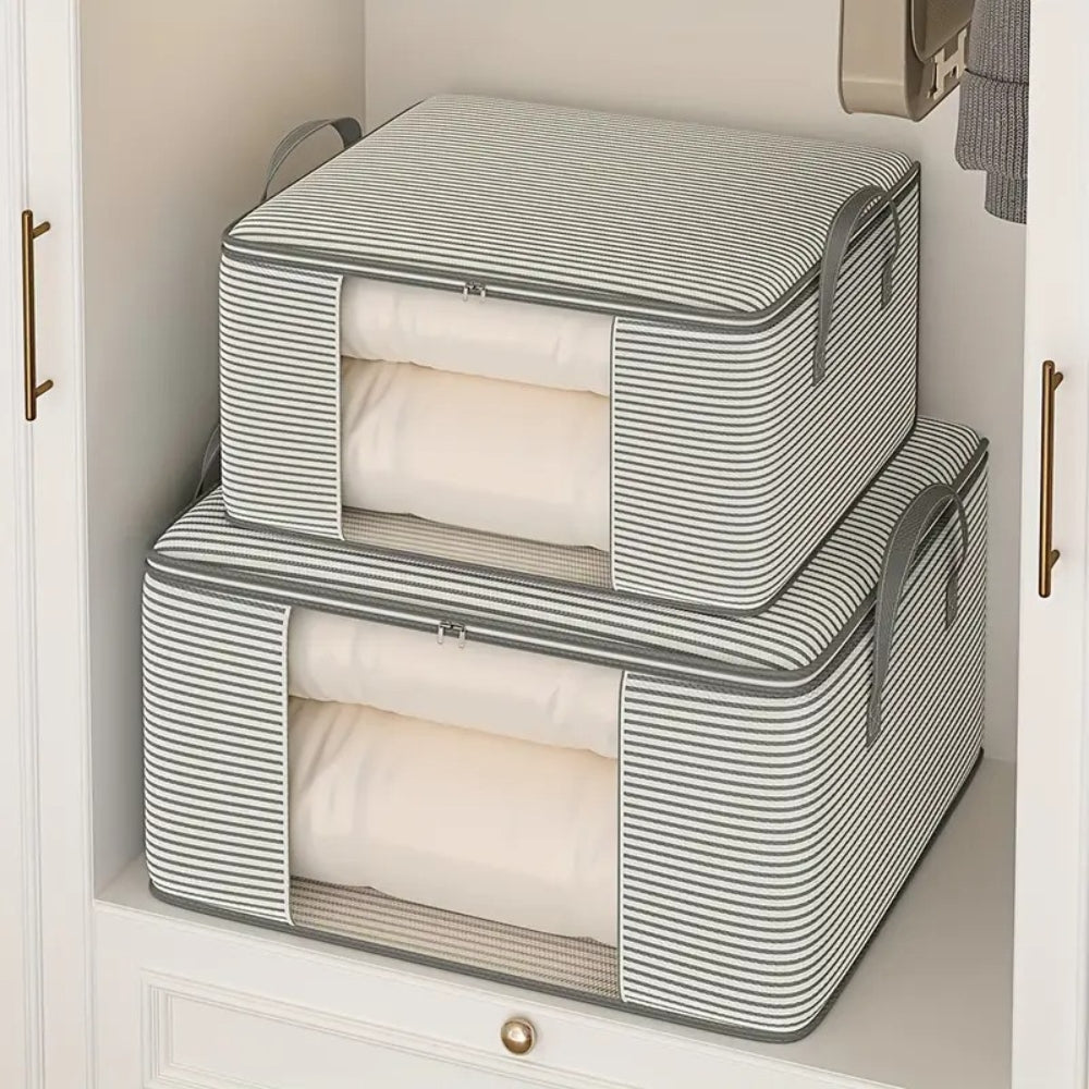 Versatile Foldable Organizer Bag with Clear View Panel