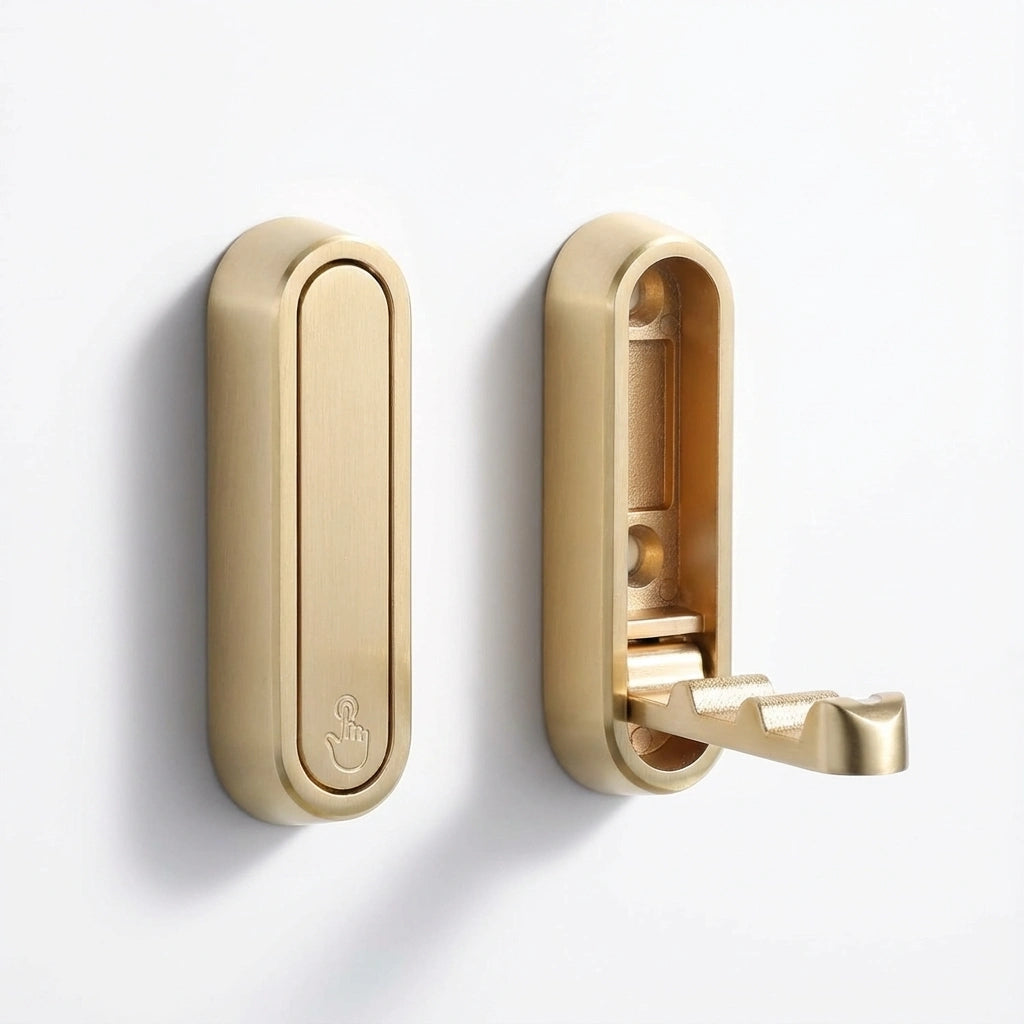 Space-Saving Wall Hook with 18kg Load Capacity