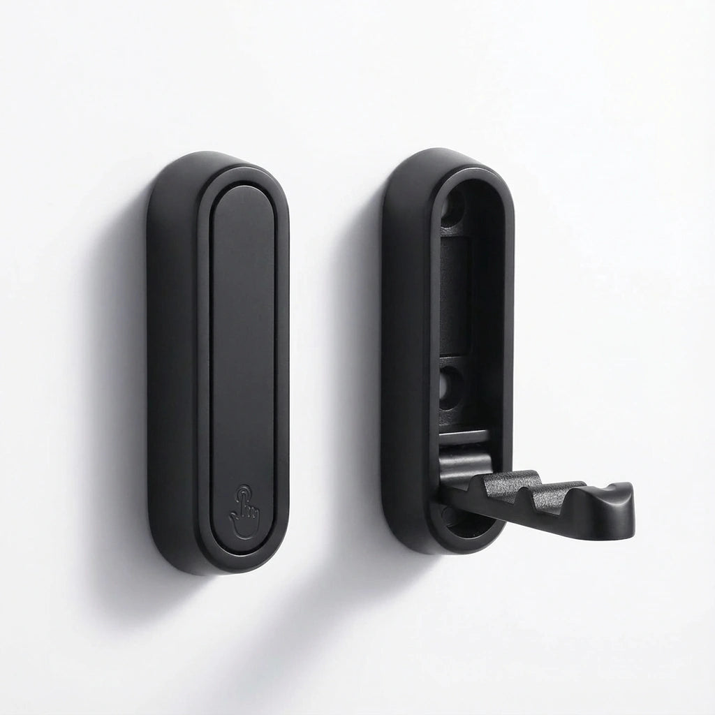 Space-Saving Wall Hook with 18kg Load Capacity