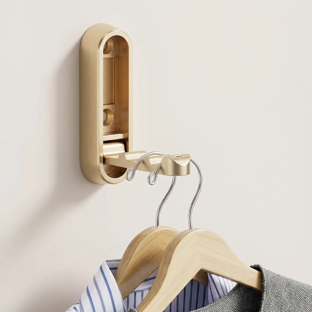 Versatile Space-Saving Foldable Wall Hook for Organizing Gear