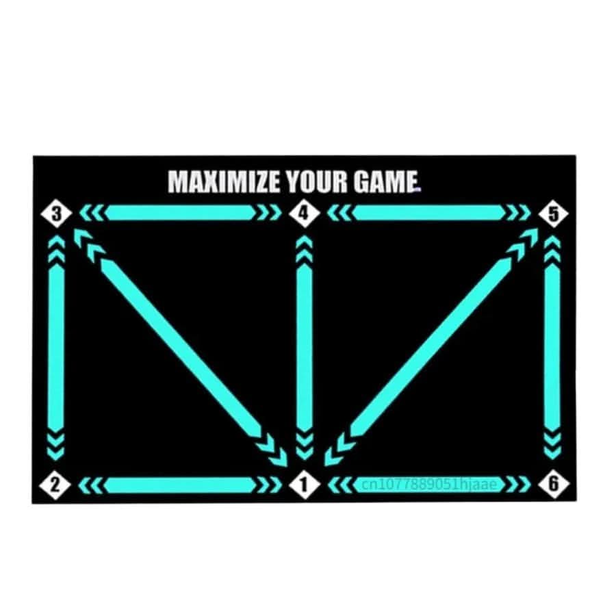 Non-Slip Soccer Training Mat for Footwork Practice and Skill Development