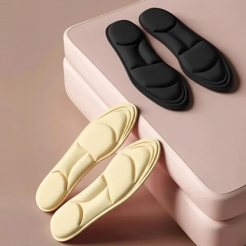 Arch Support Inserts for Flat Feet - Memory Foam Insoles for Comfort