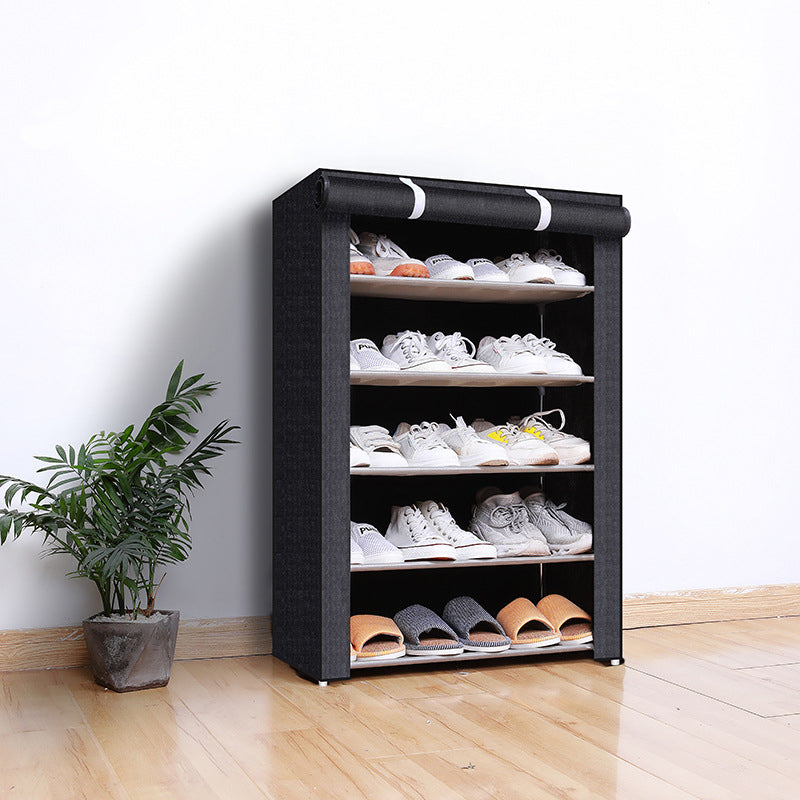 Free-standing Shoe Cabinet | Tool-free Assembly | Space-saving Design