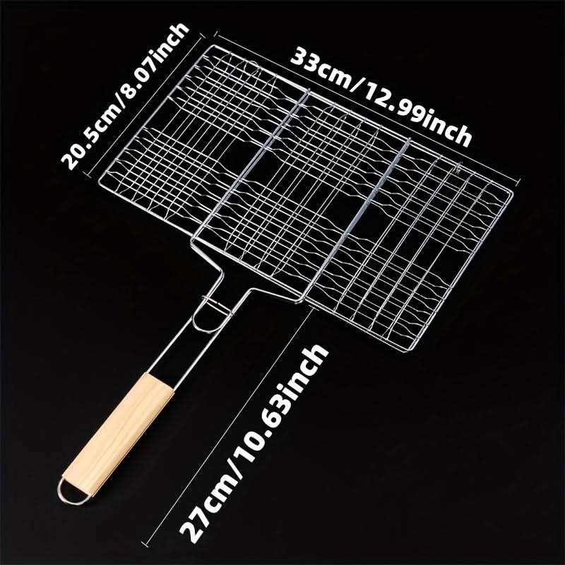BBQ Basket for Outdoor Cooking – Large Capacity Grill Accessory