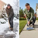 Manganese Steel Blade Garden Scraper and Hoe with Wooden Grip