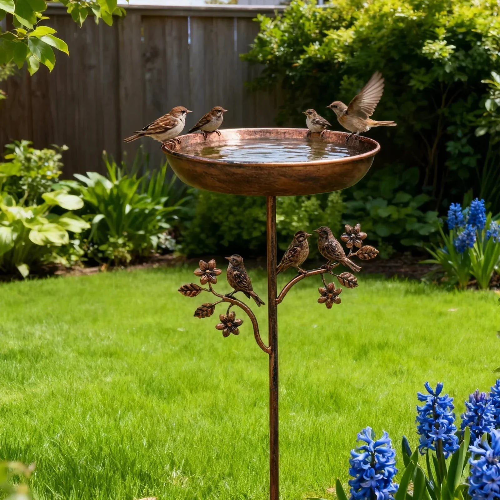 Bird Bath for Garden | Decorative Bowl | Durable Stake