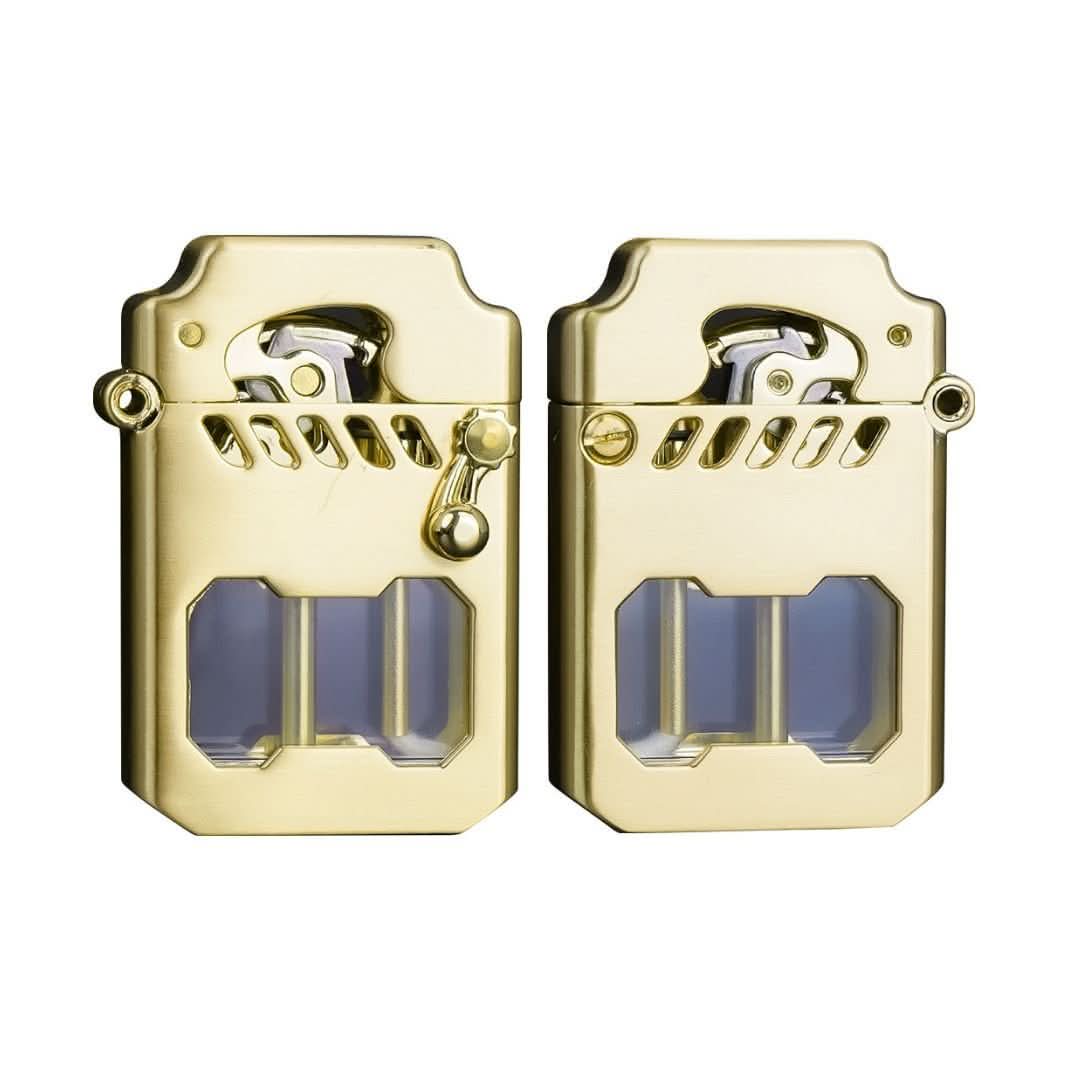 Mechanical Gear Lighter – Windproof Design for Outdoor Use