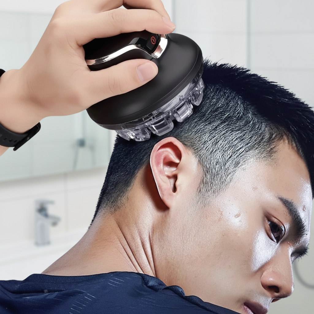 Rechargeable Cordless Hair Clipper with LED Screen and USB-C