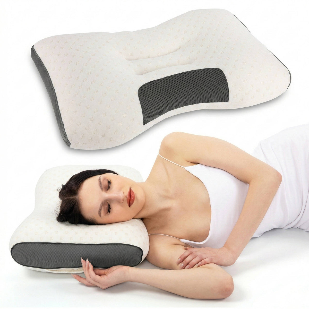 Neck Pillow Set for Supportive and Comfortable Sleep