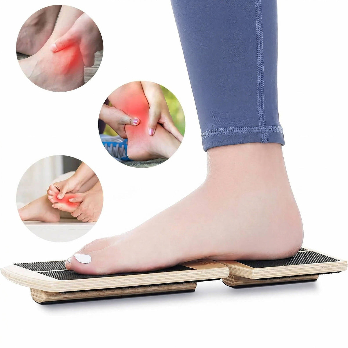 Balance Board for Foot Stretching and Ankle Strengthening Exercises