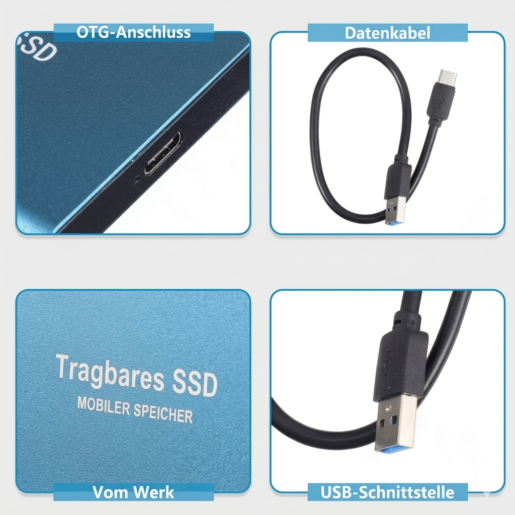 2TB External Solid State Drive – Compact and High-Speed for Any Device