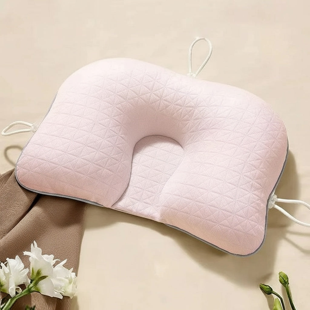 Memory Foam Baby Pillow with Adjustable Supportive Design
