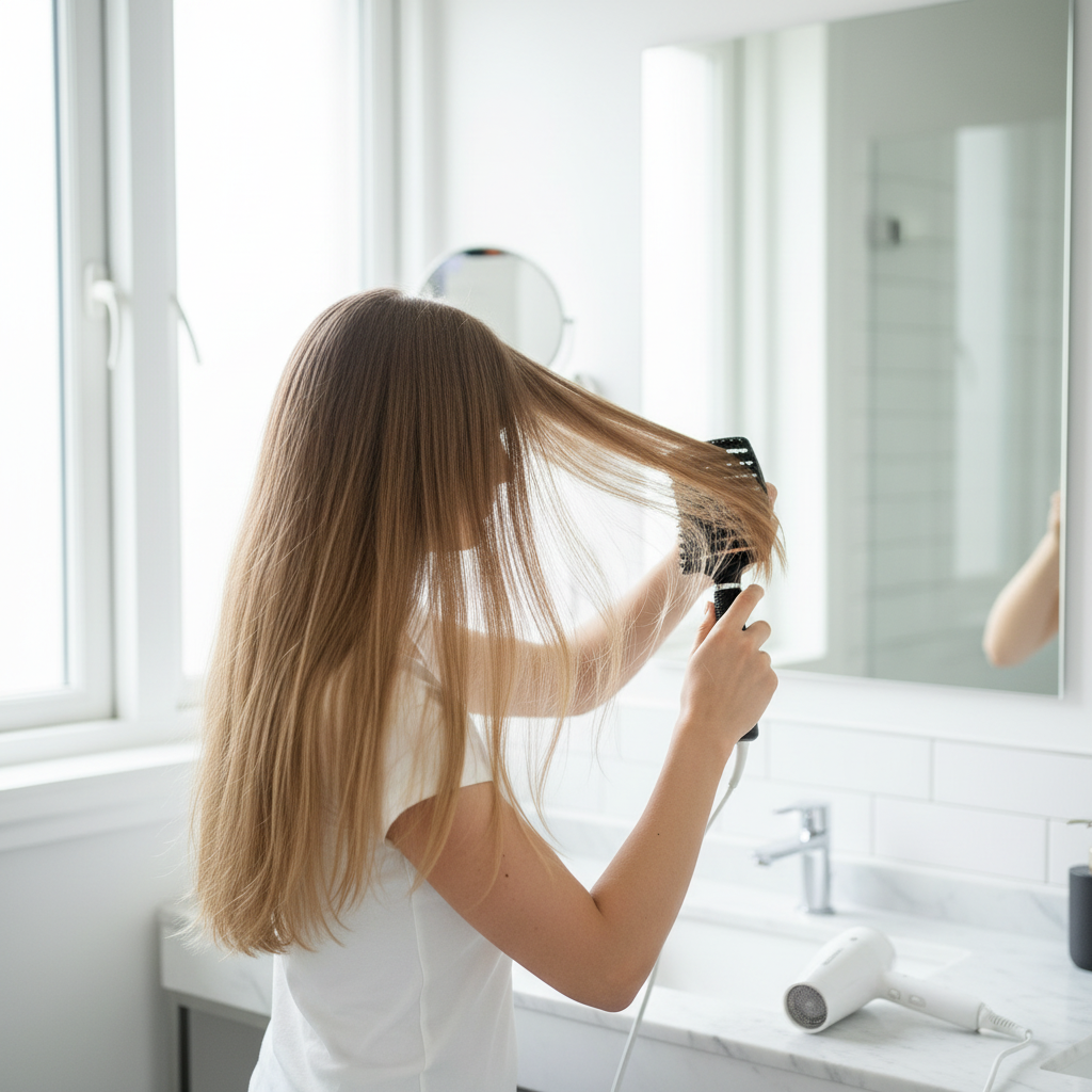 Pain-Free Detangling Hairbrush for Smooth, Shiny, Healthy Hair