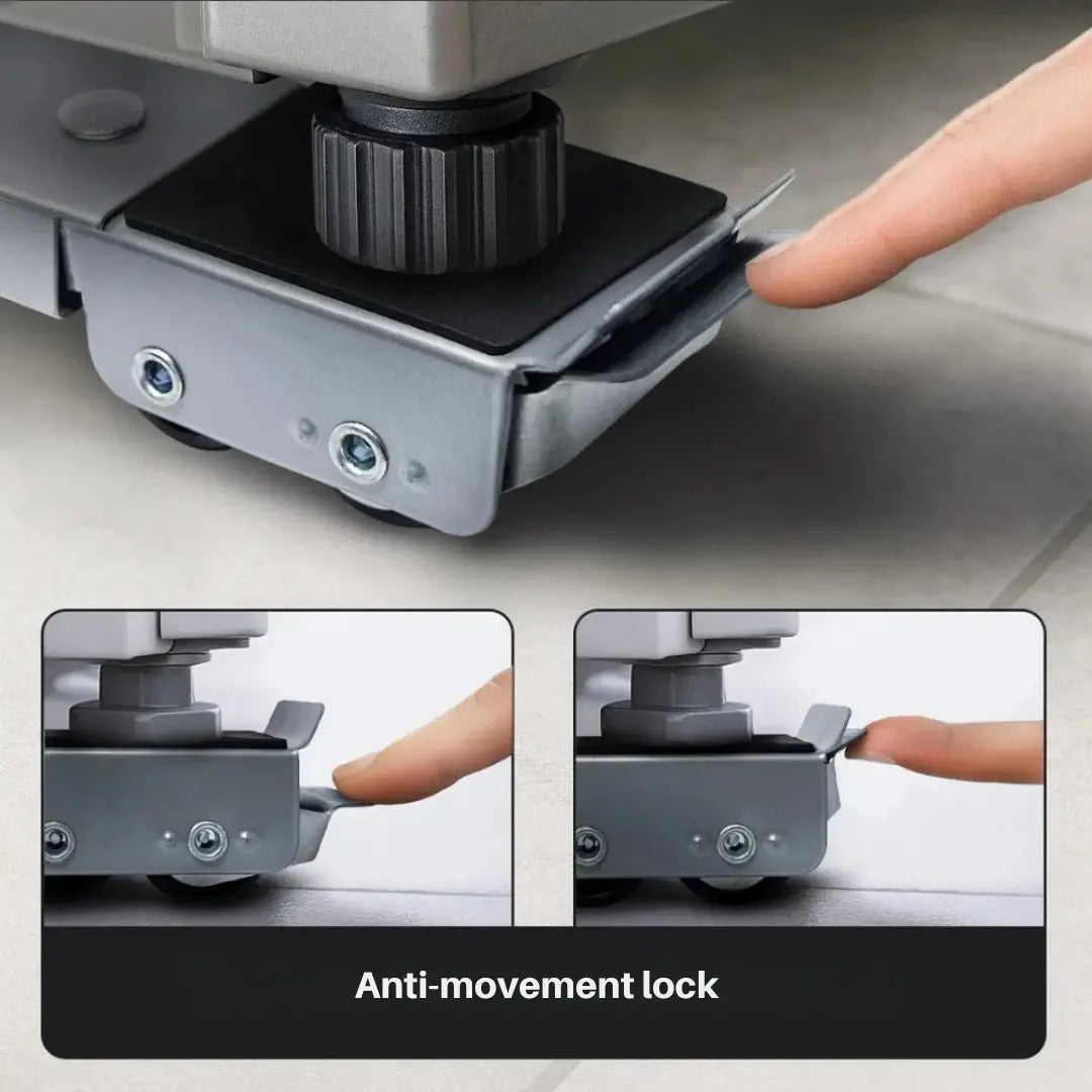 Adjustable Heavy-Duty Device Mover – Floor-Friendly for One Person