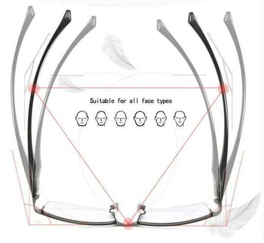 Multifocal Photochromic Glasses with Blue Light Defense - German Style
