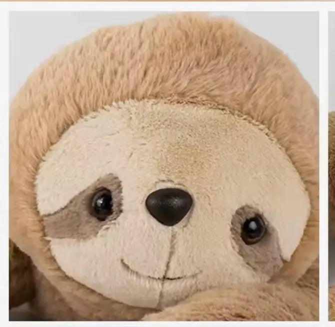 Cuddly 30 cm Plush Sloth – Soft Weighted Stuffed Animal