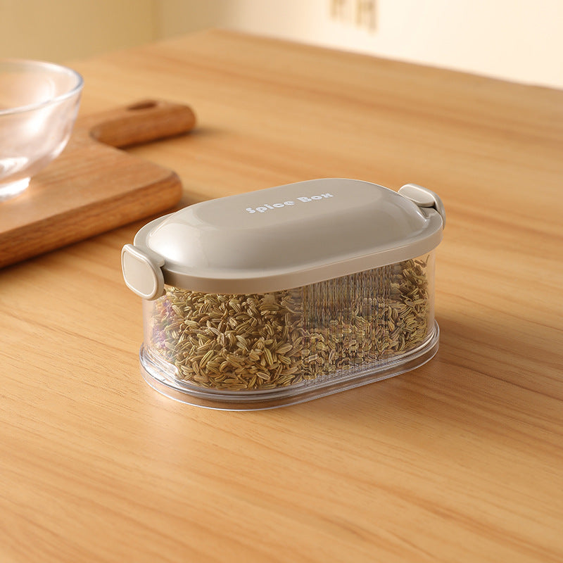 Spice Containers | Stackable, Airtight, Clear | Organize in Seconds