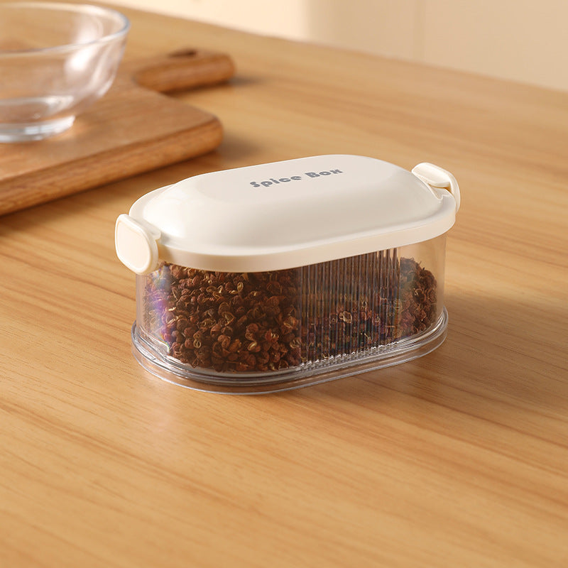 Spice Containers | Stackable, Airtight, Clear | Organize in Seconds